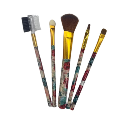 Kit 5 Pincéis Pequeno para Maquiagem