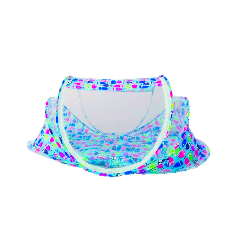 Ninho para Bebê Mosqueteiro azul e rosa  - 110x60cm