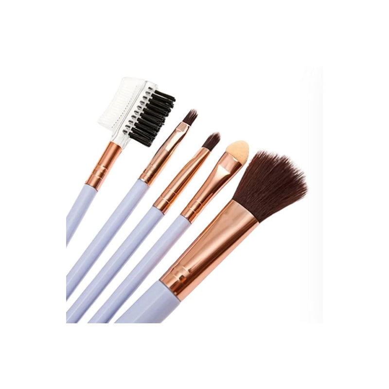 Conjunto de Pincéis para Maquiagem - 5 Peças