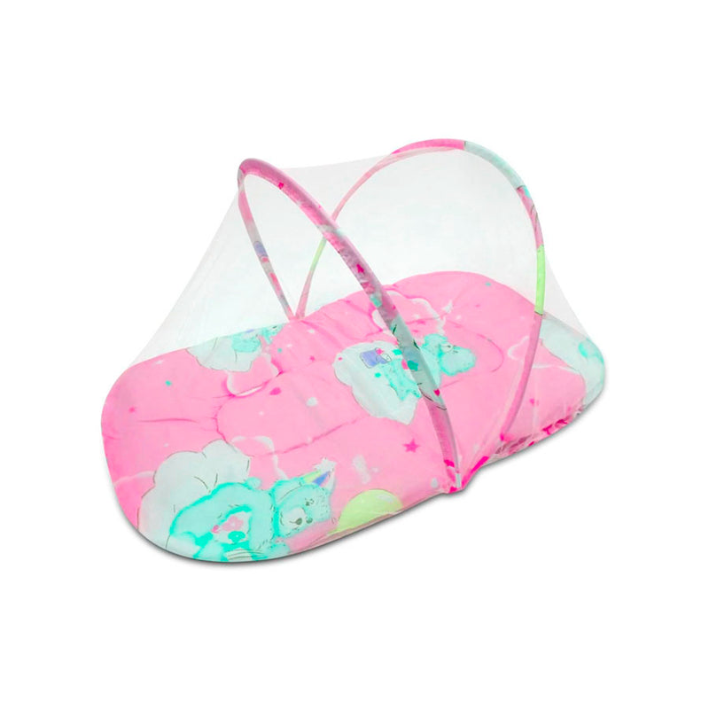 Berço Portátil com Mosquiteiro estampas diversas 90x50cm