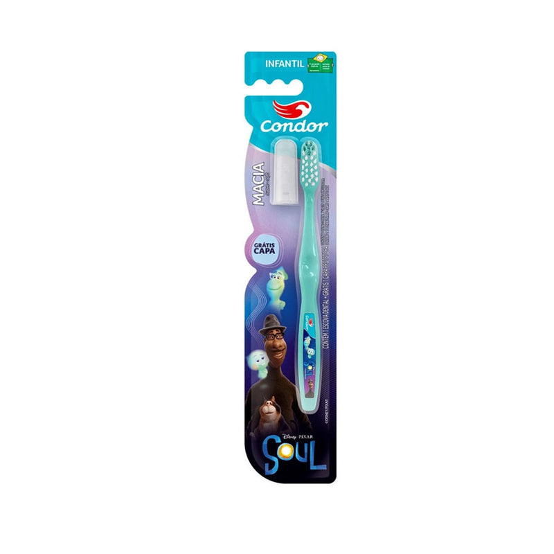 Escova Dental Infantil Condor Macia Personagens Sortida un