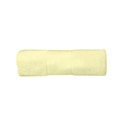 Toalha Az Comfort Amarela 65X135  90% Algodão