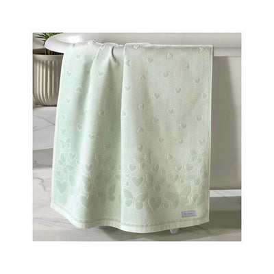 Toalha Banho Dohler Romance 70x1,40m - Verde