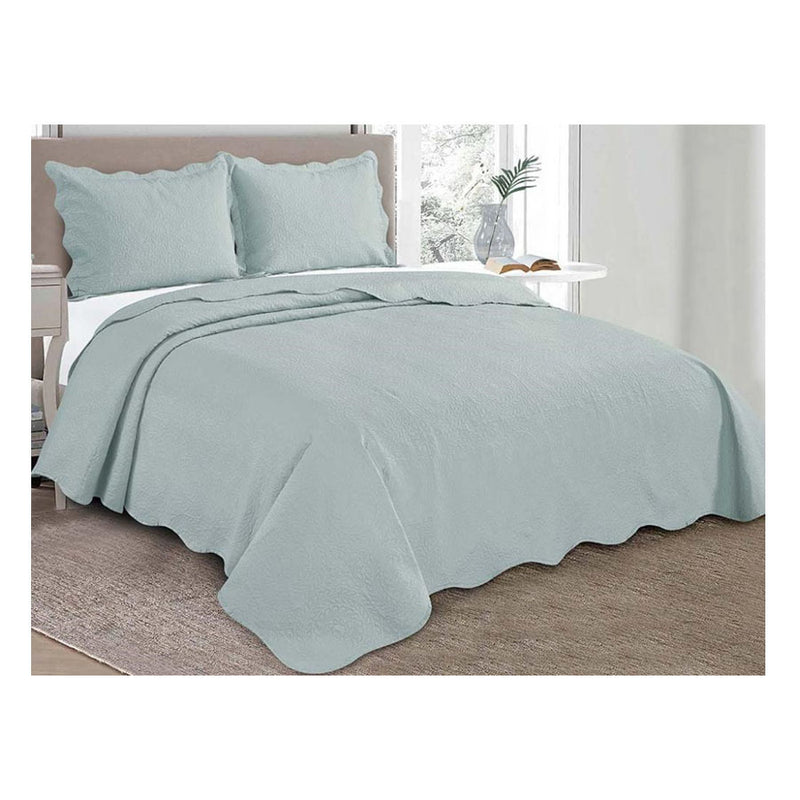 Colcha Mandi Solteiro 160x230  AZUL