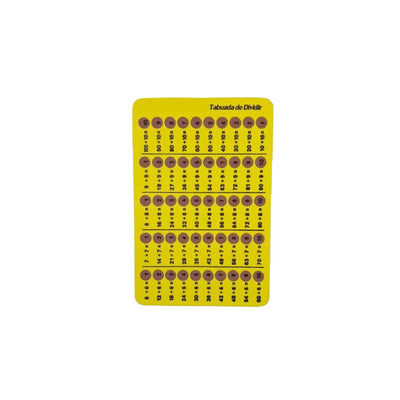Tabuada Dividir 5,0mm IBEL