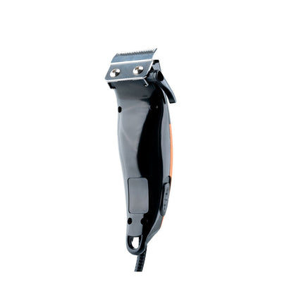 Máquina De Cortar Cabelo Mallory 10w  Smart Power Preto E Laranja