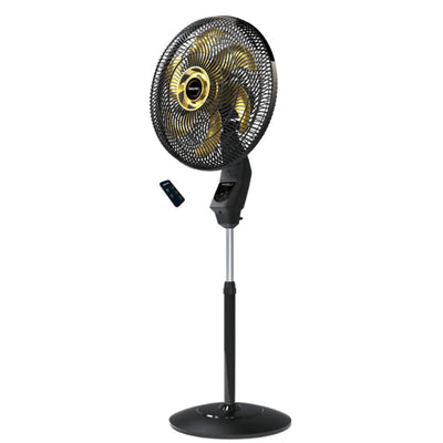 Ventilador de Coluna Mallory Com Controle Chronos Preto