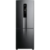 GELADEIRA ELECTROLUX FROST FREE INVERTER 490L COM AUTOSENSE INVERSE BLACK INOX LOOK (IB7B) 127 V