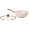 Frigideira Mimo Style  Wok Style Cook - 28cm  Marmol - Vanilla