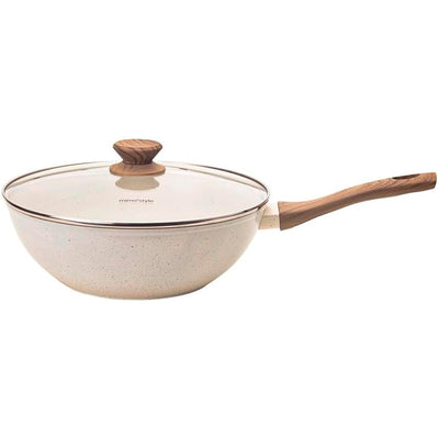 Frigideira Mimo Style  Wok Style Cook - 28cm  Marmol - Vanilla