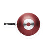 Panela wok flora com tampa Nº28 - cereja