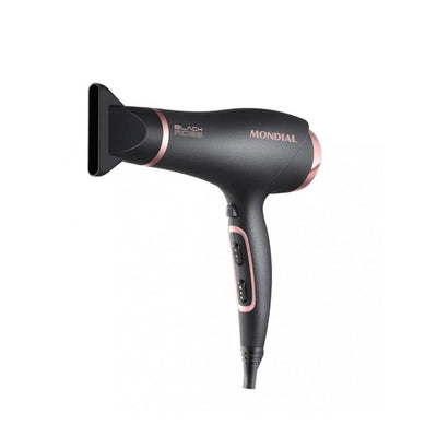 Secador de Cabelos, Mondial Preto/Golden Rose 2000W 110V