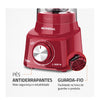 Liquidificador Mondial Turbo L-900 2,7 Litros 900W 127V 60Hz Vermelho