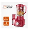 Liquidificador Mondial Turbo L-900 2,7 Litros 900W 127V 60Hz Vermelho
