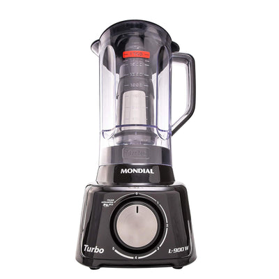Liquidificador Turbo Full, Mondial, Preto, 900W, 110V - L-900 FB