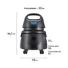 Aspirador de Pó e Água Electrolux 1400W 5 Litros  360° AWD01