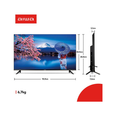 Smart Tv AIWA 43"" Polegadas Android Full Hd