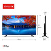 Smart TV Aiwa 50"" Android 4k Comando de Voz Dolby Áudio Hdr10 AWSTV50BL02A