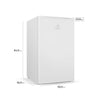 Frigobar Electrolux 122 Litros EM20 Efficient com Controle de Temperatura Branco