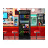 Expositor de Bebidas  Metalfrio 398 Litros VB40AH Frost Free Porta de Vidro Preto 110V