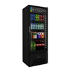 Expositor de Bebidas  Metalfrio 398 Litros VB40AH Frost Free Porta de Vidro Preto 110V