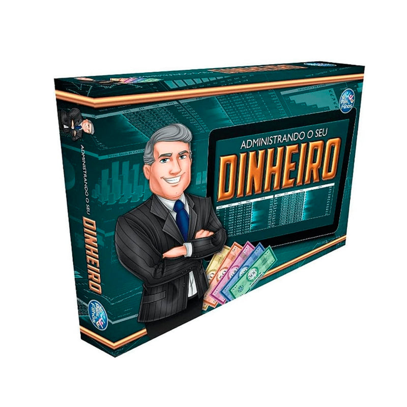 Jogo de Tabuleiro Administrando o Seu Dinheiro - Pais & Filhos