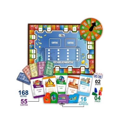Jogo O Pequeno Empresário Pais & Filhos.