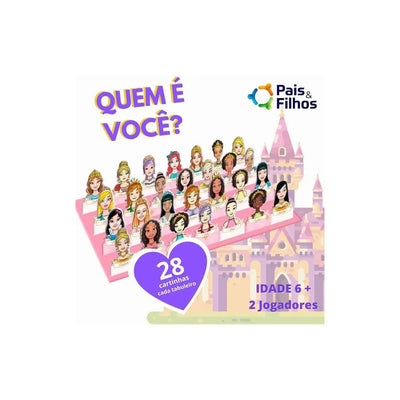 Jogo Quem É Você? - Princesas  Pais & Filhos