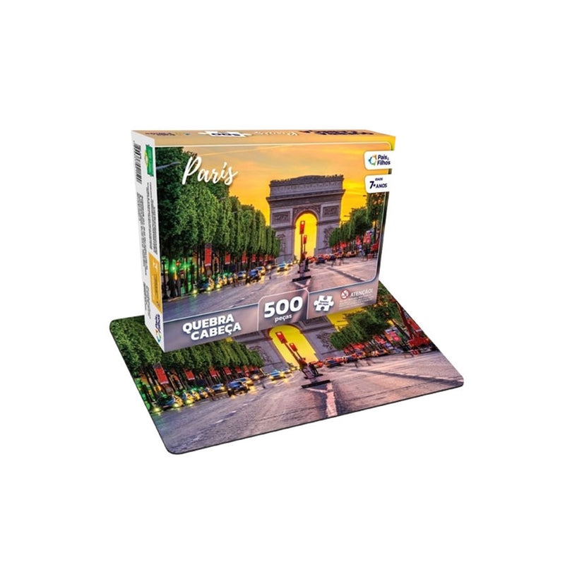 Quebra-Cabeça 500 peças Paris