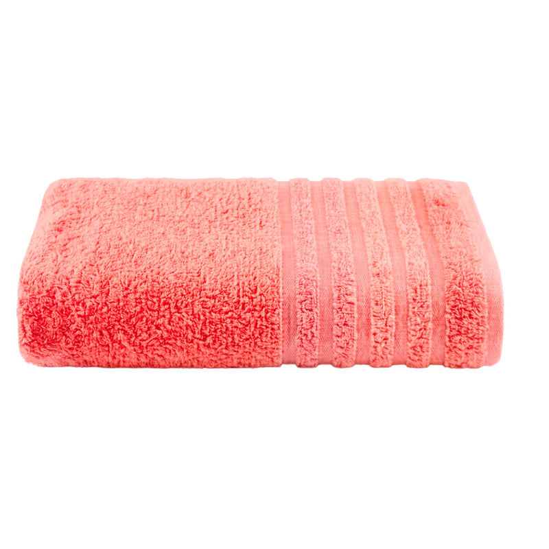 Toalha de Banho AZ Light Salmão 80% Algodão - 85x150cm
