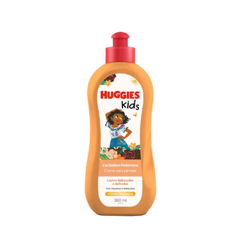 Creme para pentear Huggies Kids Cachinhos Poderosos - 360ML