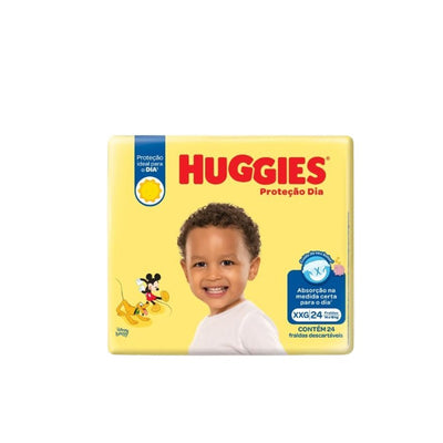 Fralda Hug Proteçaõ Dia XXG Jumbo  24 Ds