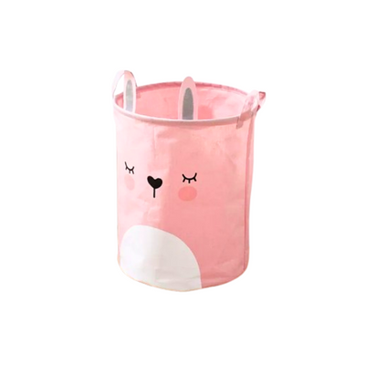 Cesto Organizadora Dobrável Fofo Infantil Urso 35x40cm