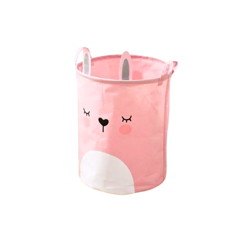 Cesto Organizadora Dobrável Fofo Infantil Urso 35x40cm