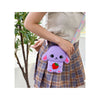 Bolsa De Ombro Pop Em Silicone Infantil Fofa