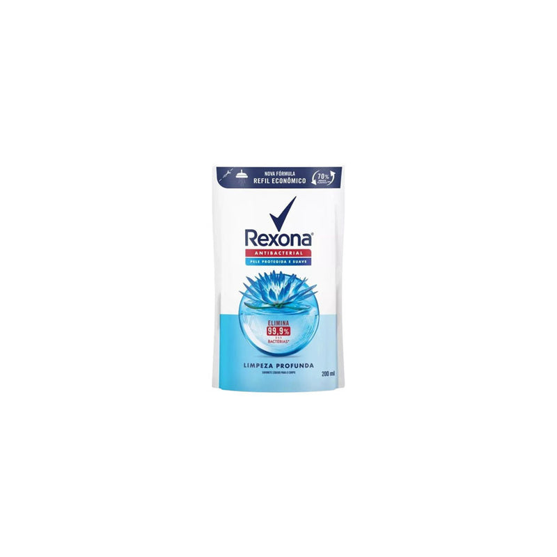 Saboente  Líquido Rexona  Limpeza  Profunda Refil 200ML