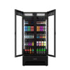 Refrigerador Expositor Porta Dupla Slim - 752L VB70AHB008 All Black 127v