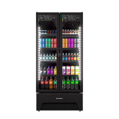 Refrigerador Expositor Porta Dupla Slim - 752L VB70AHB008 All Black 127v