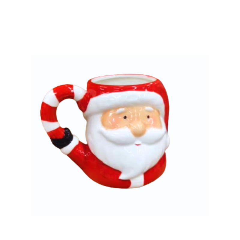 Caneca Natalina Cerâmica 3D Noel- Boneco De Neve