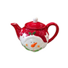 Bule Natalino Noel - Boneco de Neve 17x15x13.8 Cm