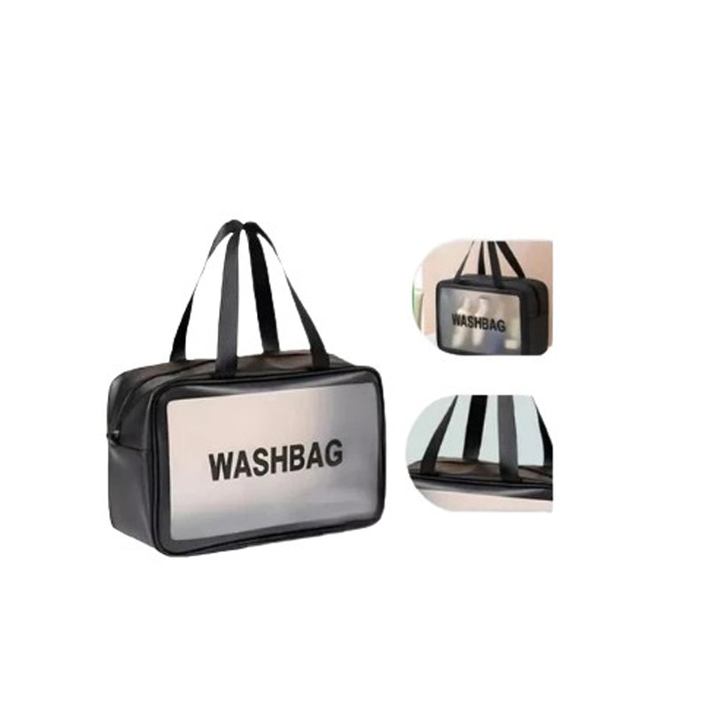 Necessaire Maquiagem Transparente WashBag A Prova De Água