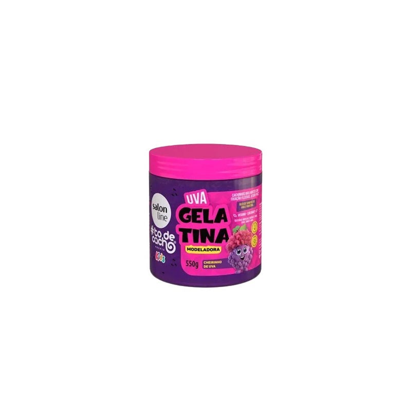 Gelatina Modeladora Kids - Uva 550g