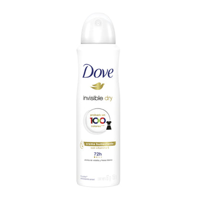Desodorante Antitranspirante Dove Invisible Dry Aerosol 150ml