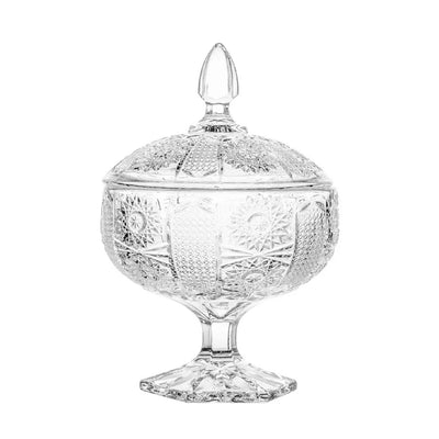 BOMBONIERE DE VIDRO CRISTAL DELI