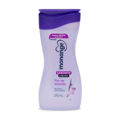 Sabonete Líquido Monange Flor De Lavanda 240Ml