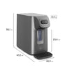 Purificador  De Água Com  Compressor Cinza PC01X