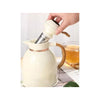 Garrafa Térmica com Infusor e  Alça de Madeira 850ml