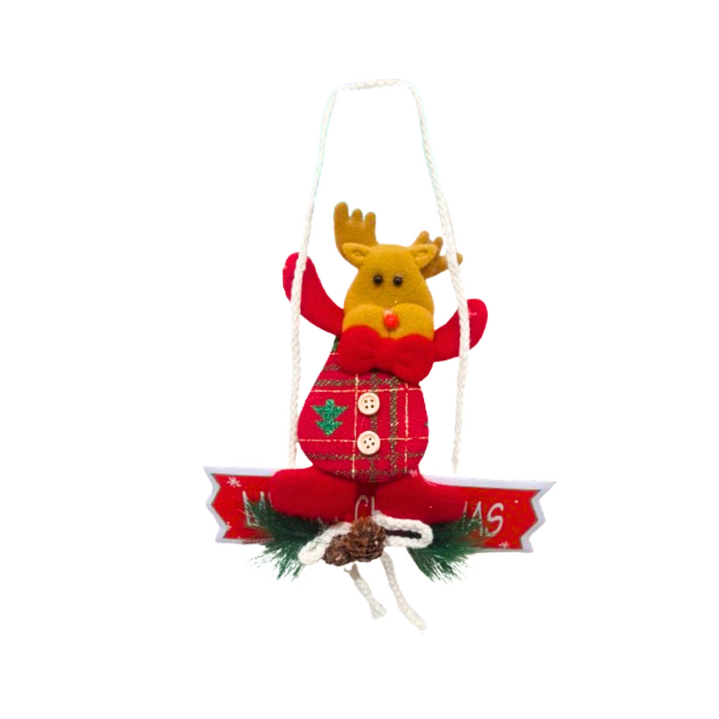 Enfeite para Porta Pendurável Natal Alce