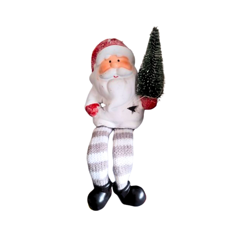 Enfeite Natalino em Cerâmica Noel - 7,5X5,5X17CM