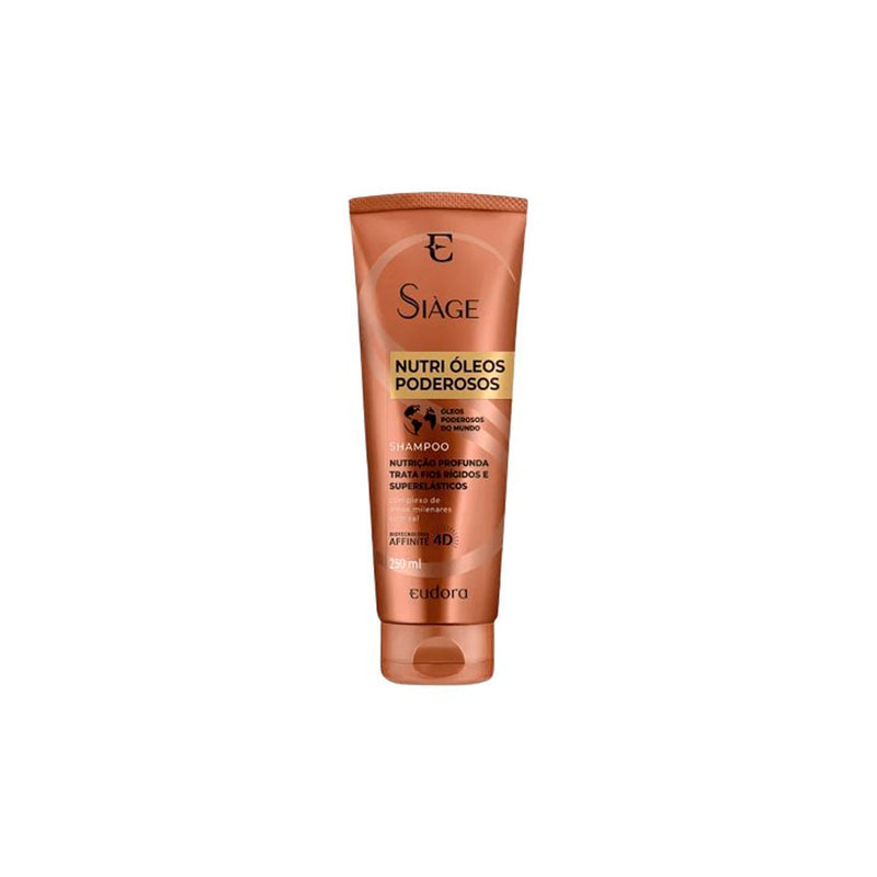 Shampoo Eudora Siàge Nutri Óleos Poderosos 250ml